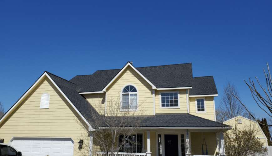 A&A Roofing completed roof project