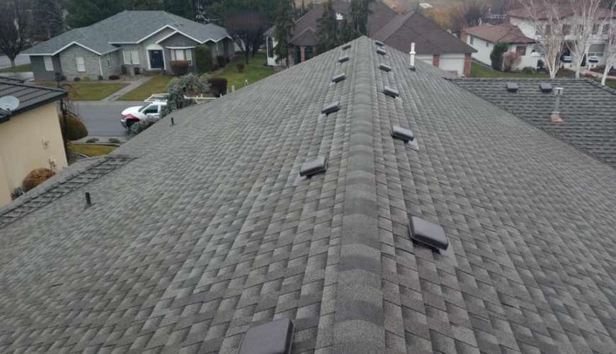 A&A Roofing completed roof project