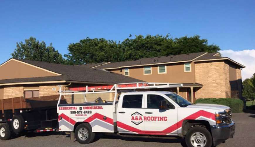 A&A Roofing completed roof project