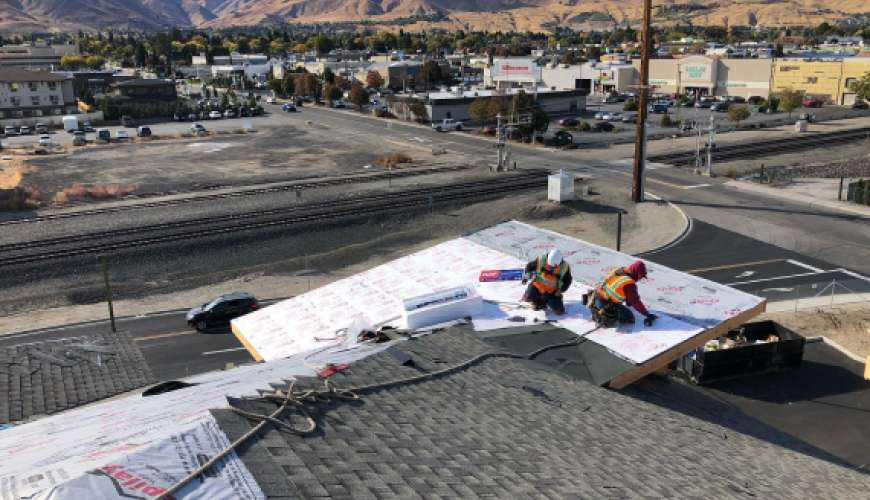 A&A Roofing completed roof project
