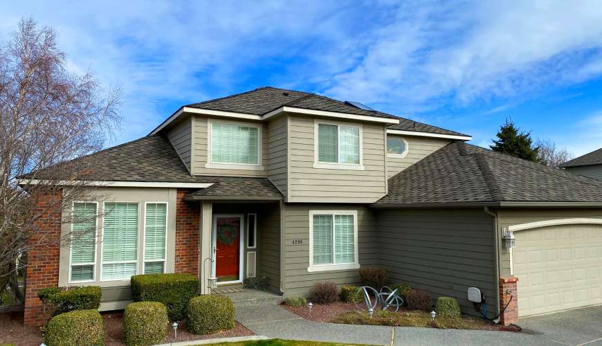 A&A Roofing completed roof project